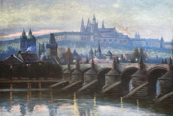 Karel Novák, Prague – view of Prague Castle