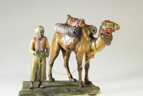 Man with a camel