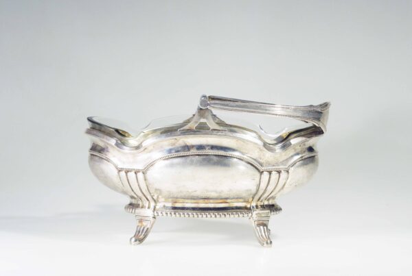 Silver bowl for dining