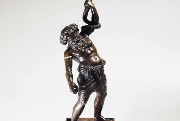 Silenus with a snake