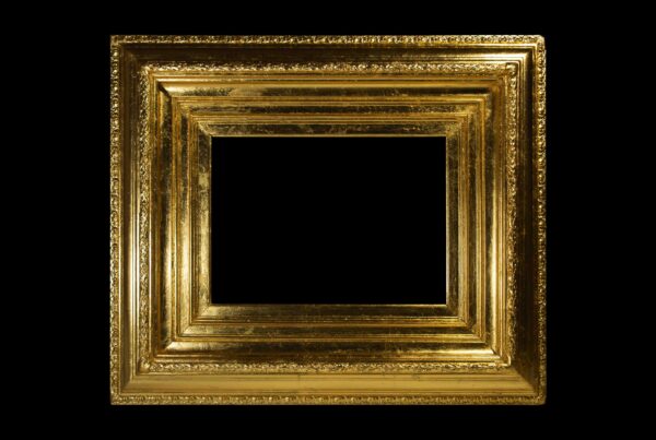 Golden frame