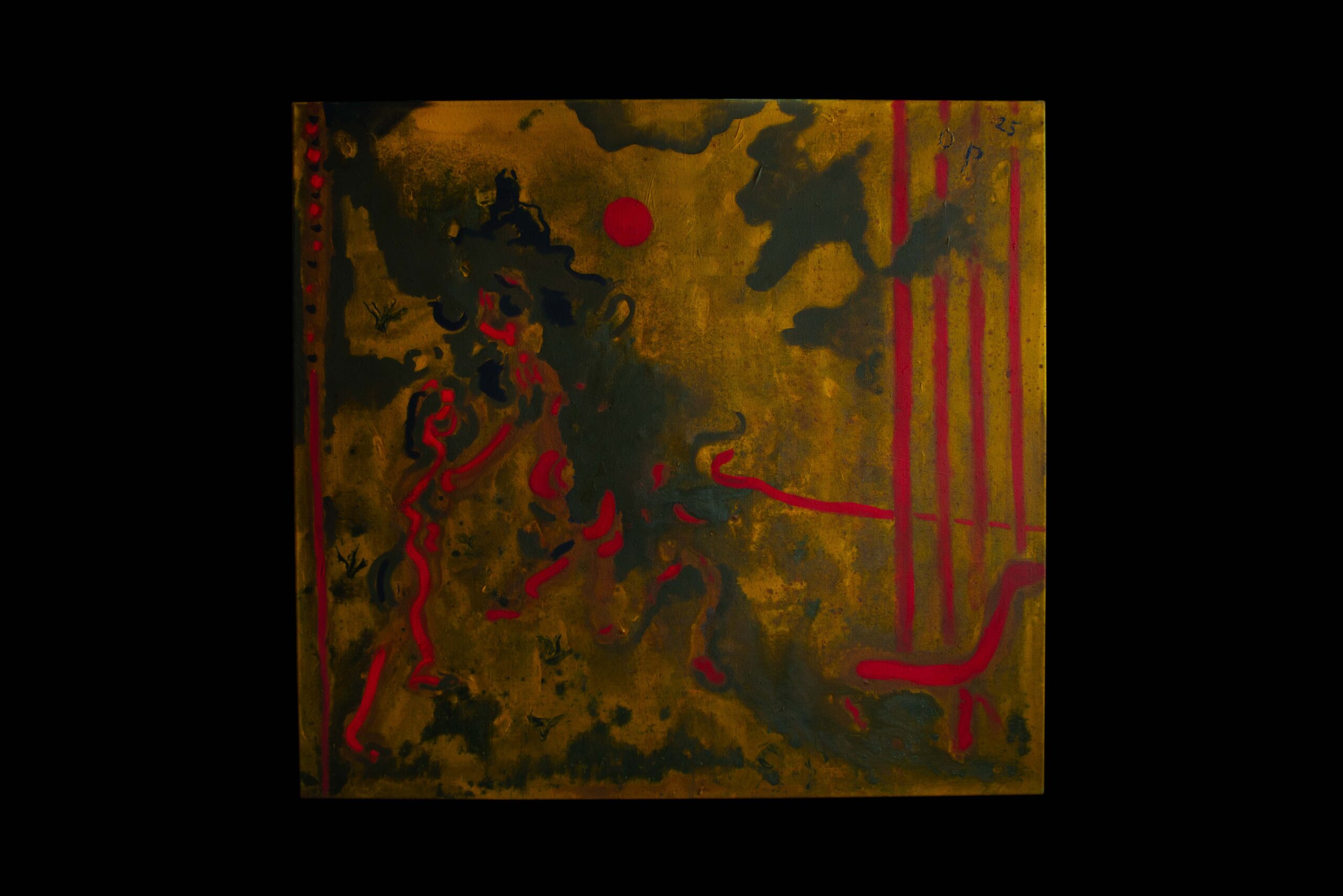 Očesávání jabloní, Ondřej petrlík, 2025