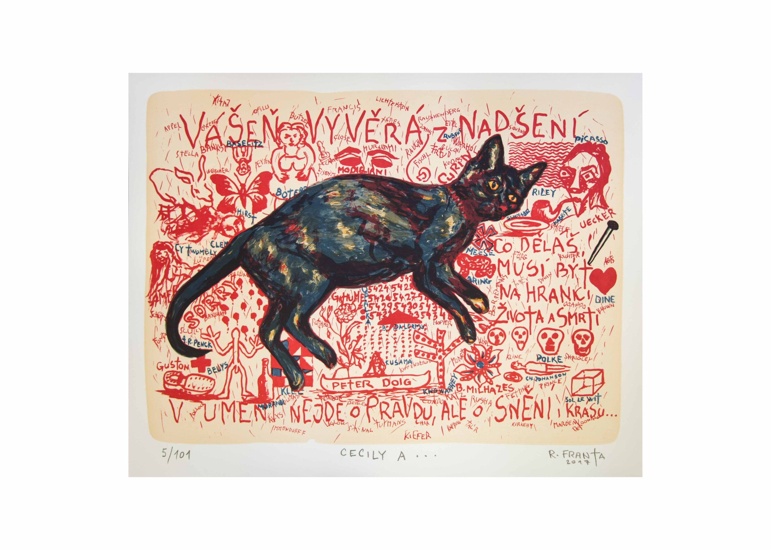 Roman Franta, Cecily a...