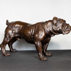 Bronze bulldog