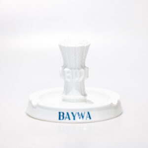 BayWa advertising ashtray, Nymphenburg porcelain