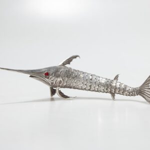 Silver Movable Swordfish