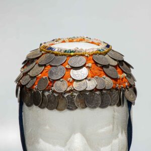 Headdress with silver coins