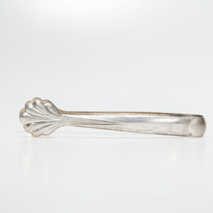 Silver sugar tongs