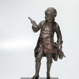 Mozart with a violin