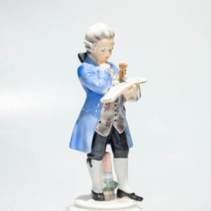 Mozart, Goldscheider porcelain